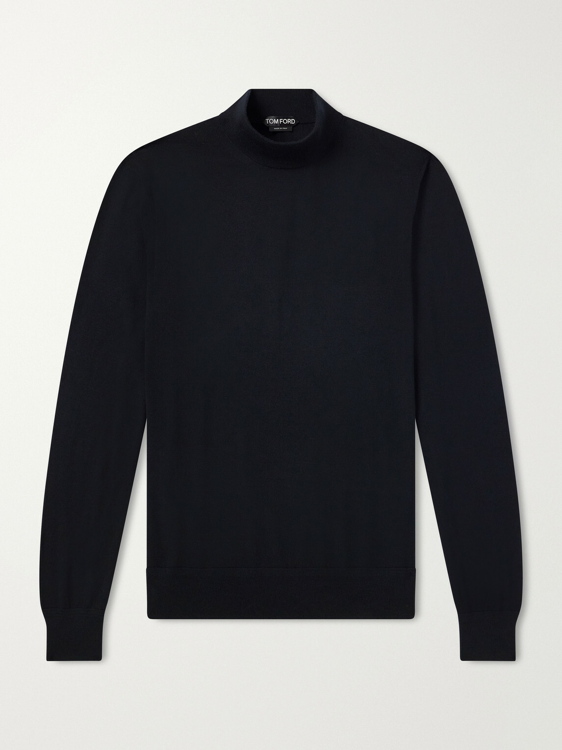 TOM FORD - Wool Rollneck Sweater - Black