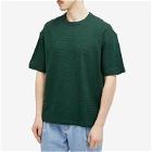 YMC Men's Tripe Stripe T-Shirt in Green Stripe