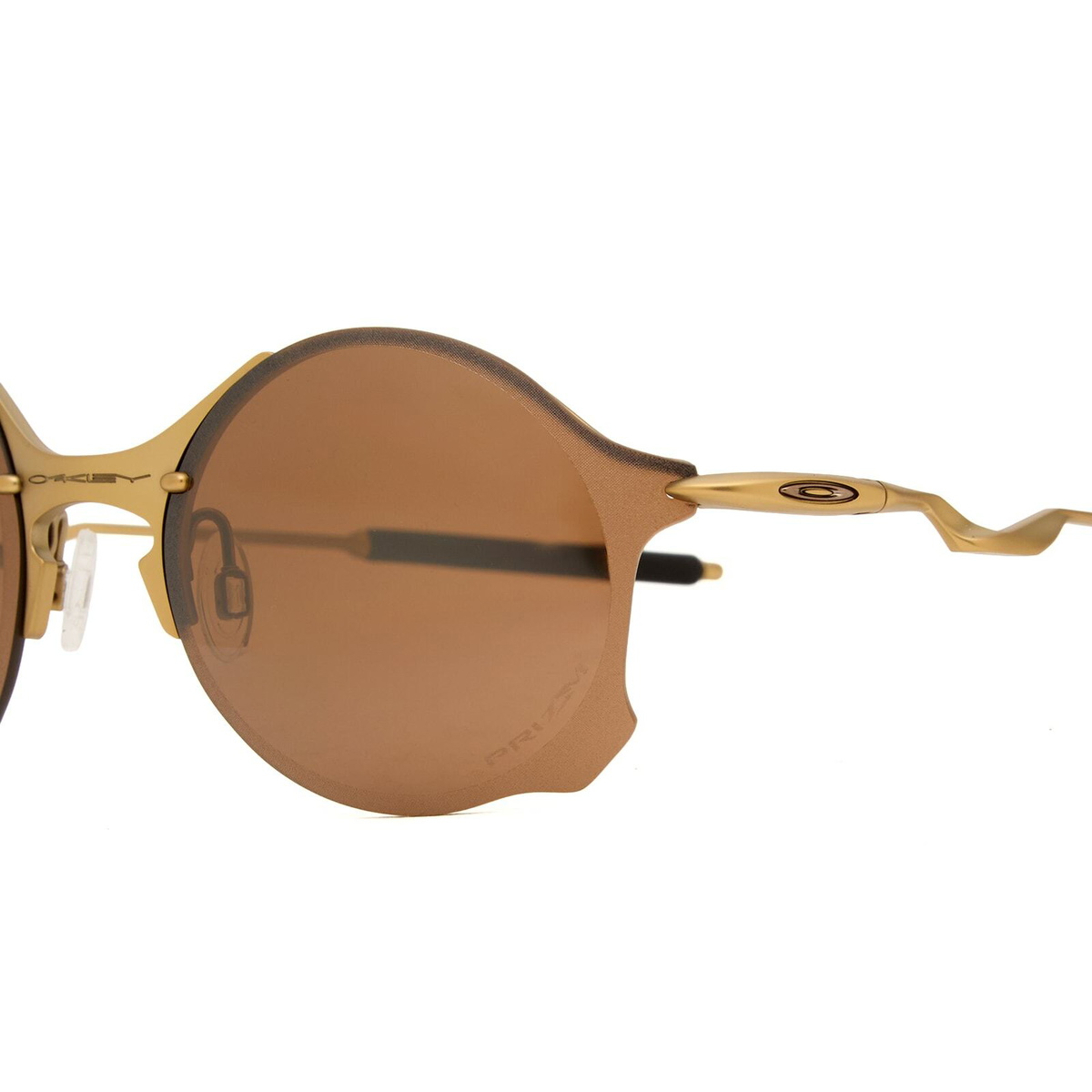 Oakley Tailend TI Sunglasses in Matte Gold/Prizm Tungsten 