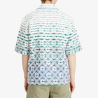 Casablanca Men's Towelling Vacation Shirt in Monogram Gradient