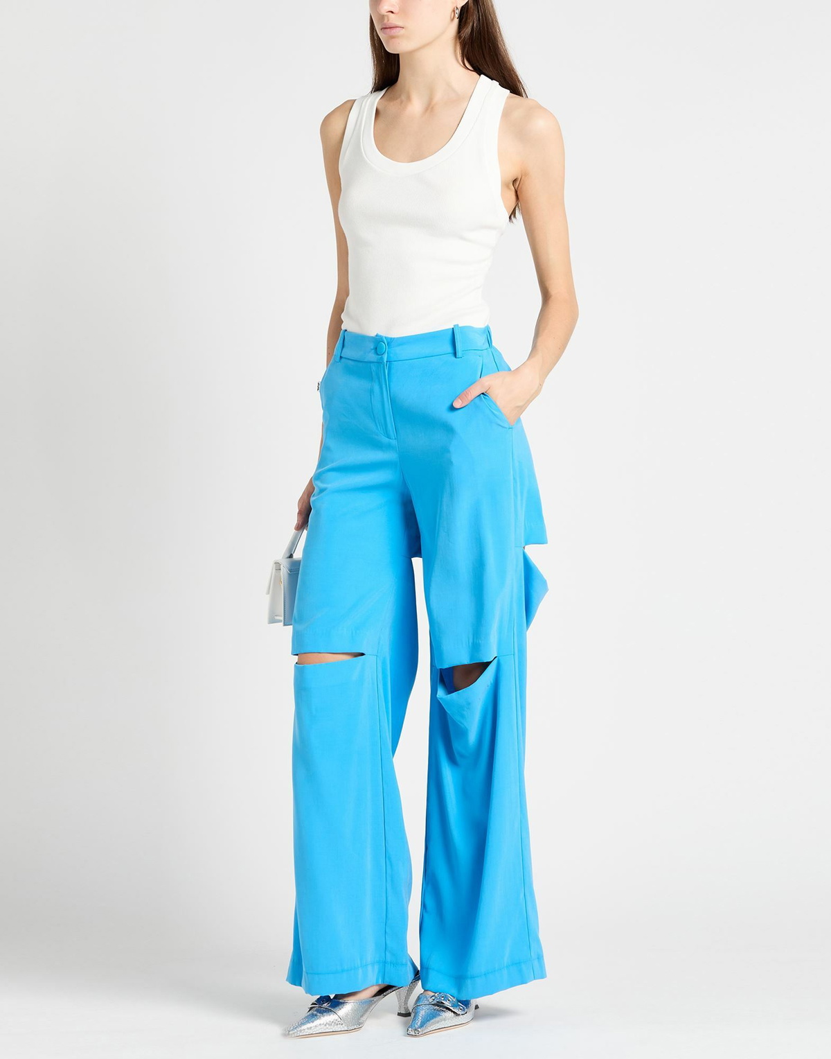 Jijil Womens Pants Azure