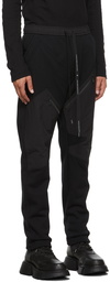 Julius Black Cross Switching Lounge Pants