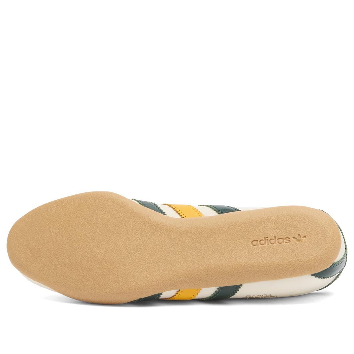 Adidas Tokyo Sneaker in Cream White/Collegiate Green/Gum