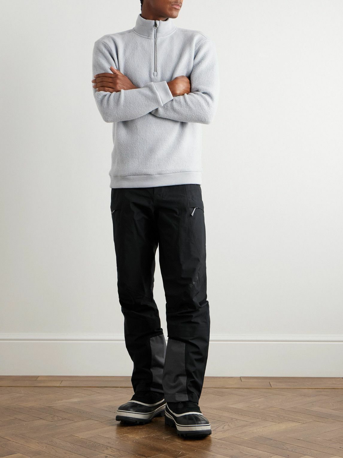 Houdini - Ride Straight-Leg Schoeller®-Trimmed Recycled Ski Pants - Black