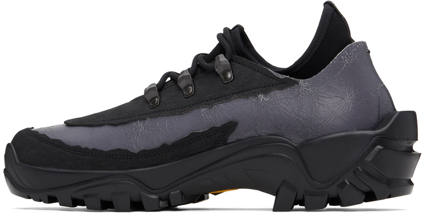 DEMON Gray & Black Bero Boots