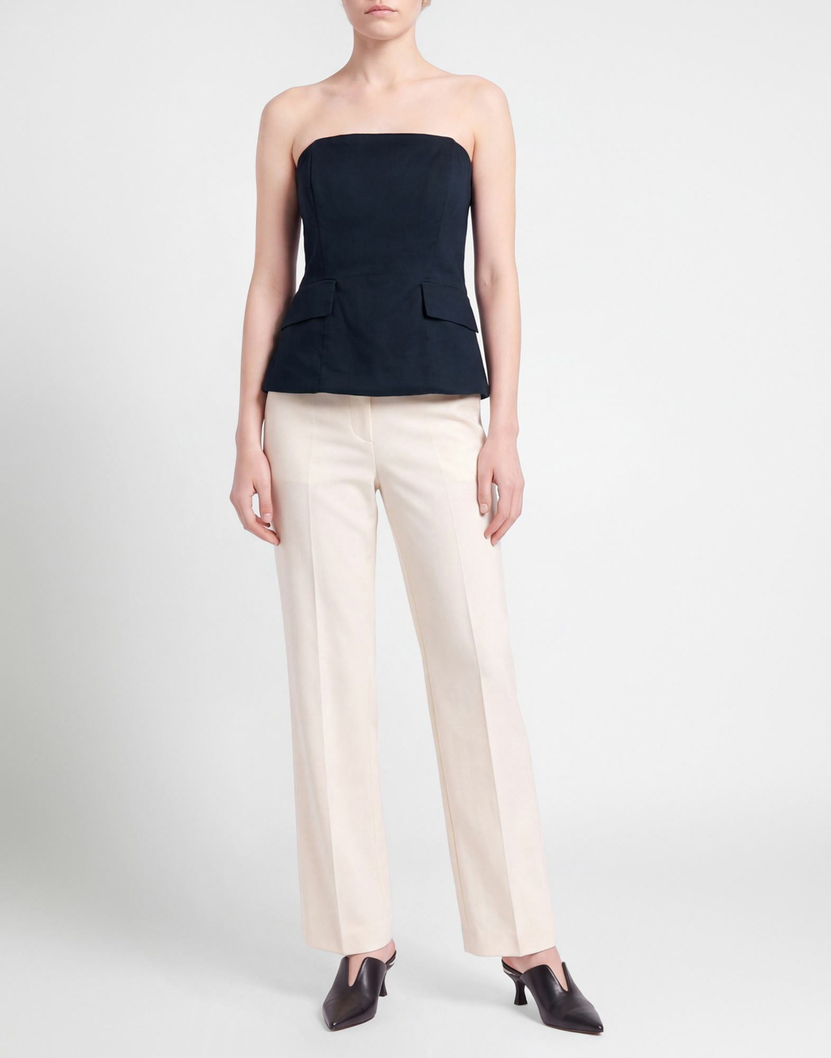 Alessia Santi Womens Top Midnight in Blue