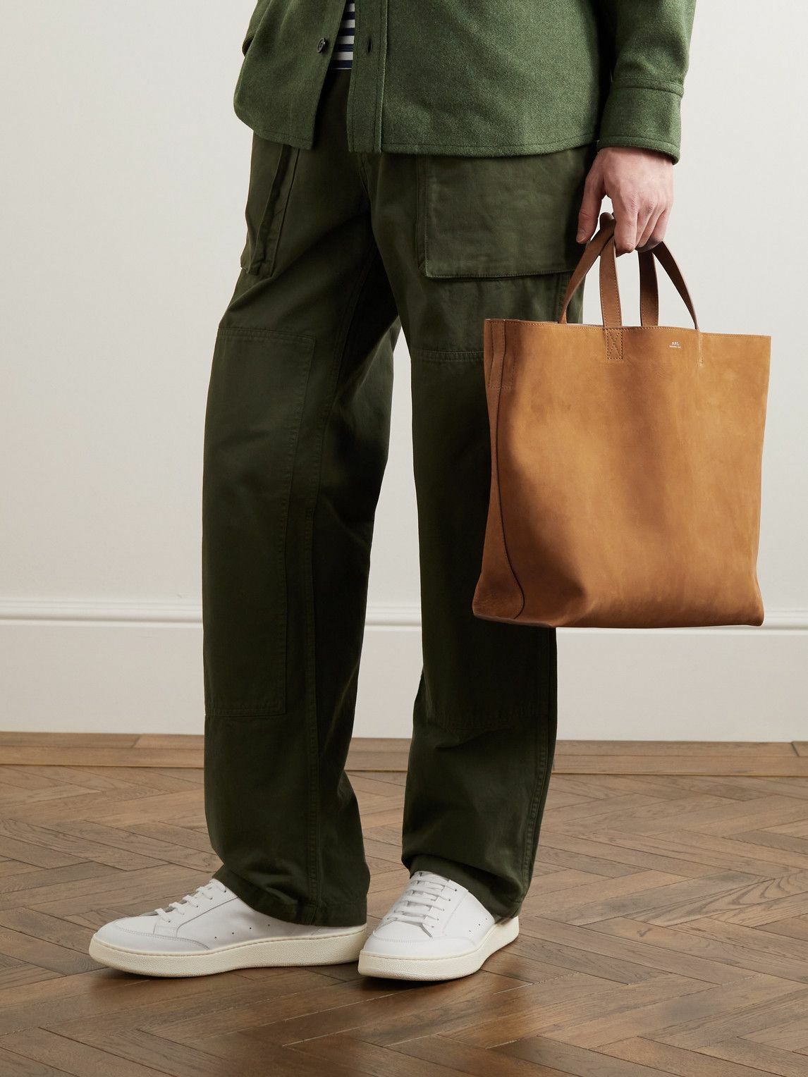 A.P.C. - Maiko Medium Nubuck Tote Bag A.P.C.