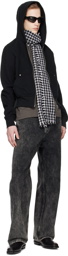 Omar Afridi Gray Five-Pocket Jeans