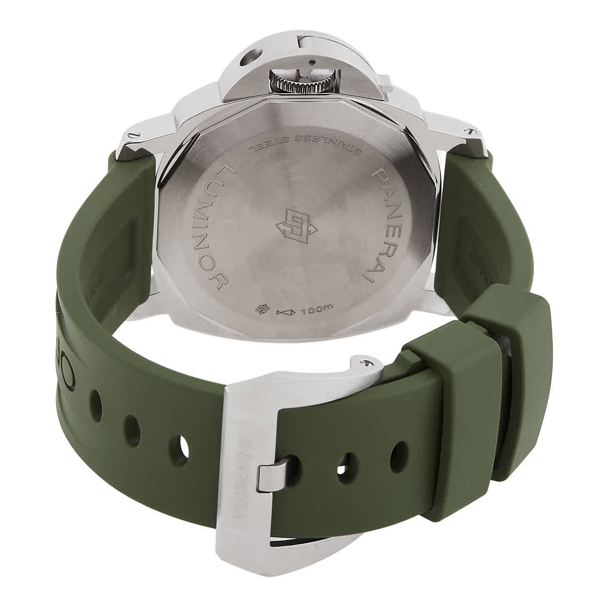 Panerai Luminor 44mm Base Logo Automatic White Dial Mens Watch PAM01087
