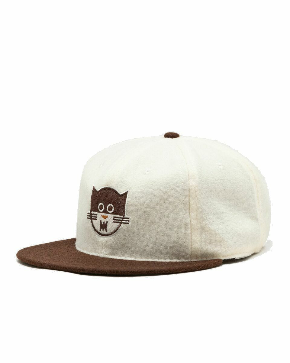 Photo: Ebbets Field Flannels Chicago Cats Brown/White - Mens - Caps