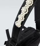 Simone Rocha Faux pearl-embellished crossbody bag