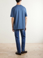 Brioni - Cotton-Jersey T-Shirt - Blue