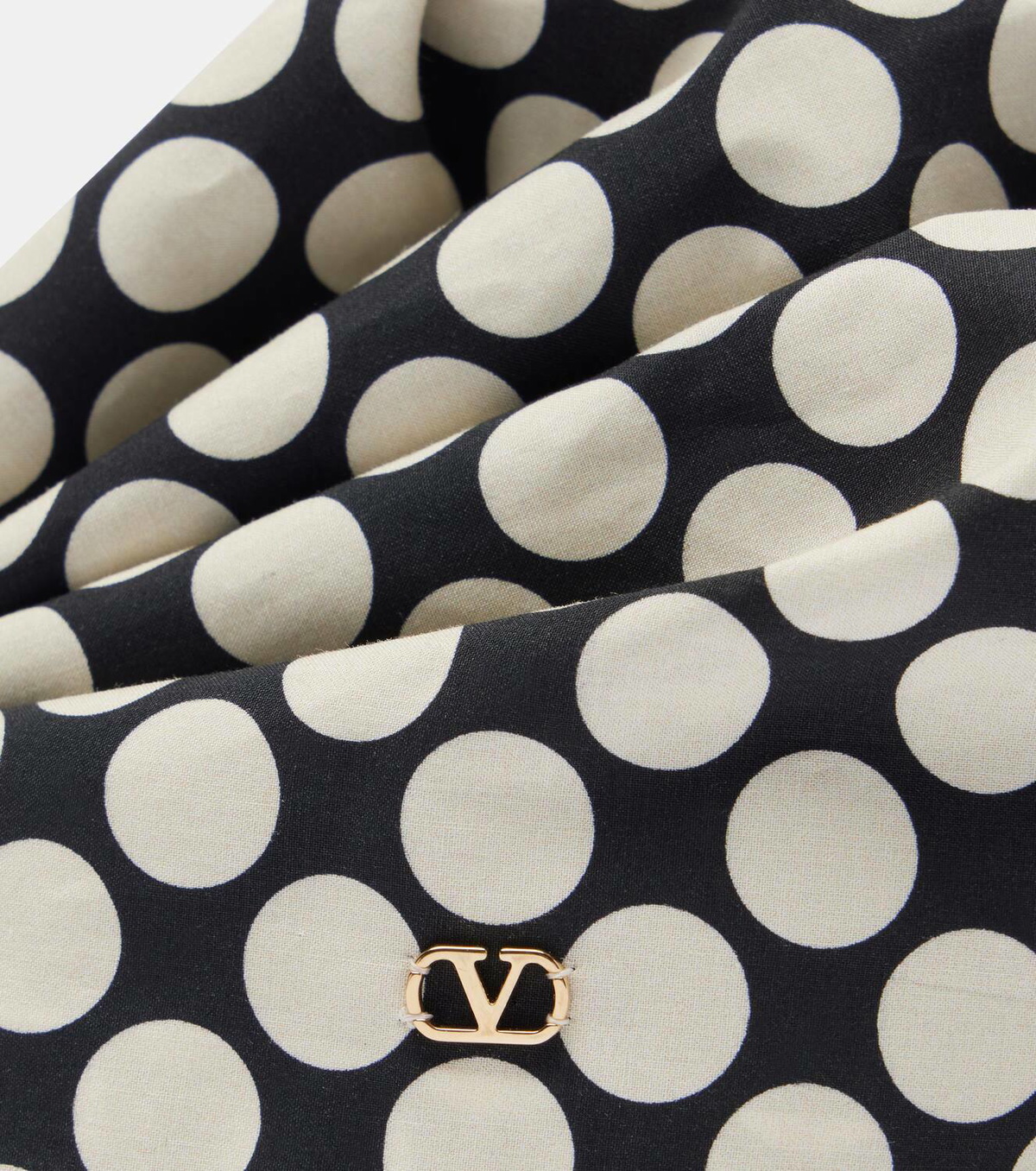 Valentino Escape Plus De Pois cotton head wrap