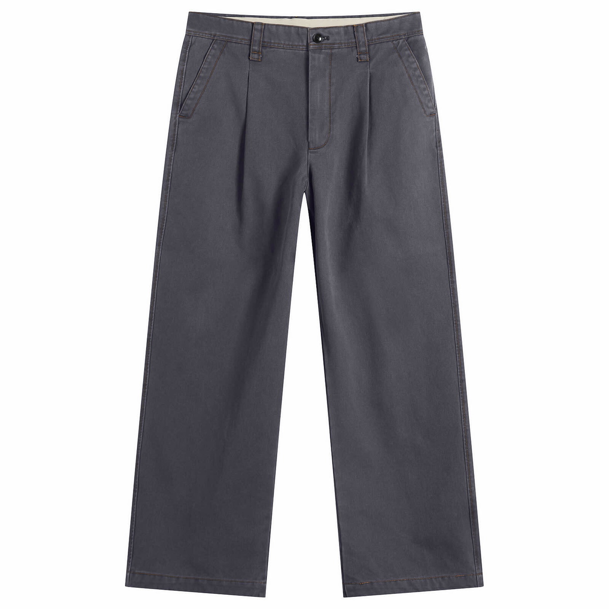 Bound Men's Heavy Canvas Workwear Trousers in Navy