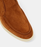 Loro Piana Suede ankle boots