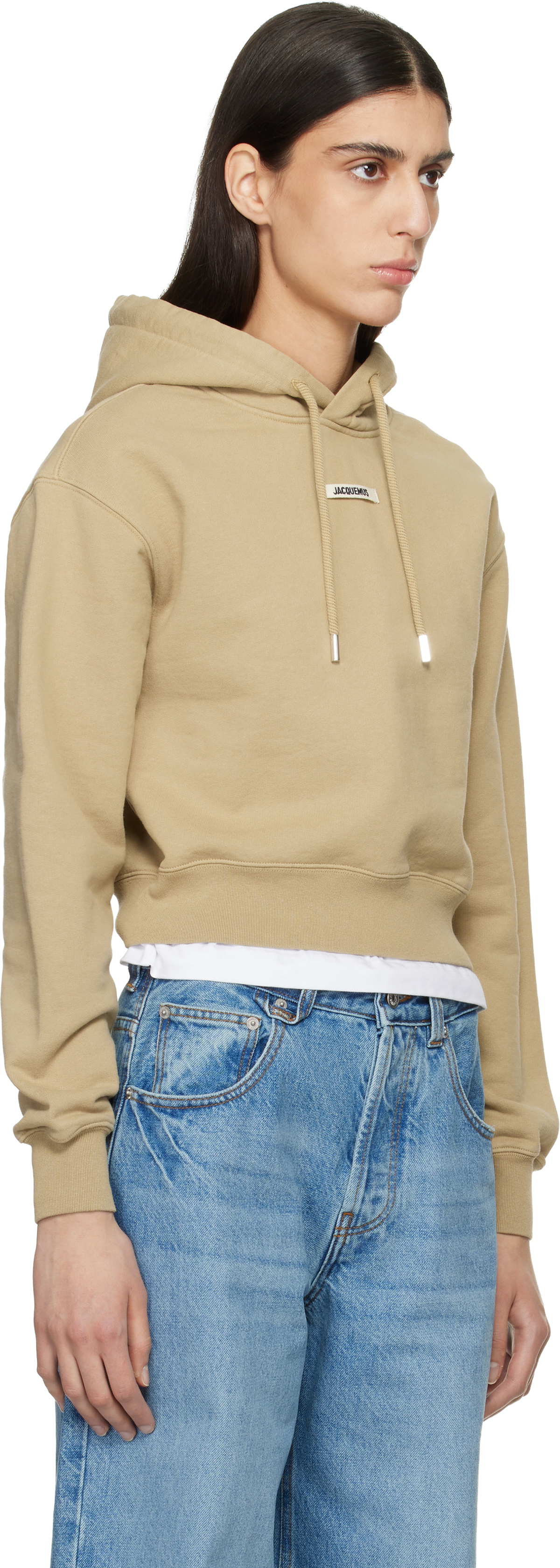 JACQUEMUS Beige 'The Gros Grain' Hoodie