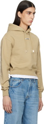 JACQUEMUS Beige 'The Gros Grain' Hoodie