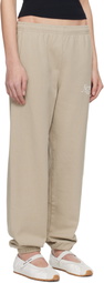 Sporty & Rich Beige NY 94 Sweatpants