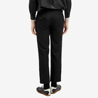 Comme des Garçons Black Men's Gabardine Contrast Stitch Pant in Black/White