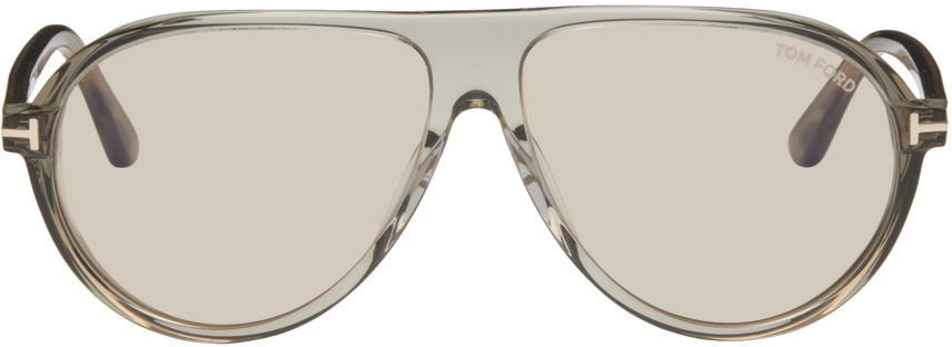 TOM FORD Gray Marcus Sunglasses TOM FORD