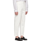 Lemaire White Chino Trousers
