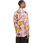 Comme des Garcons Shirt Multicolor Futura Edition Print Shirt