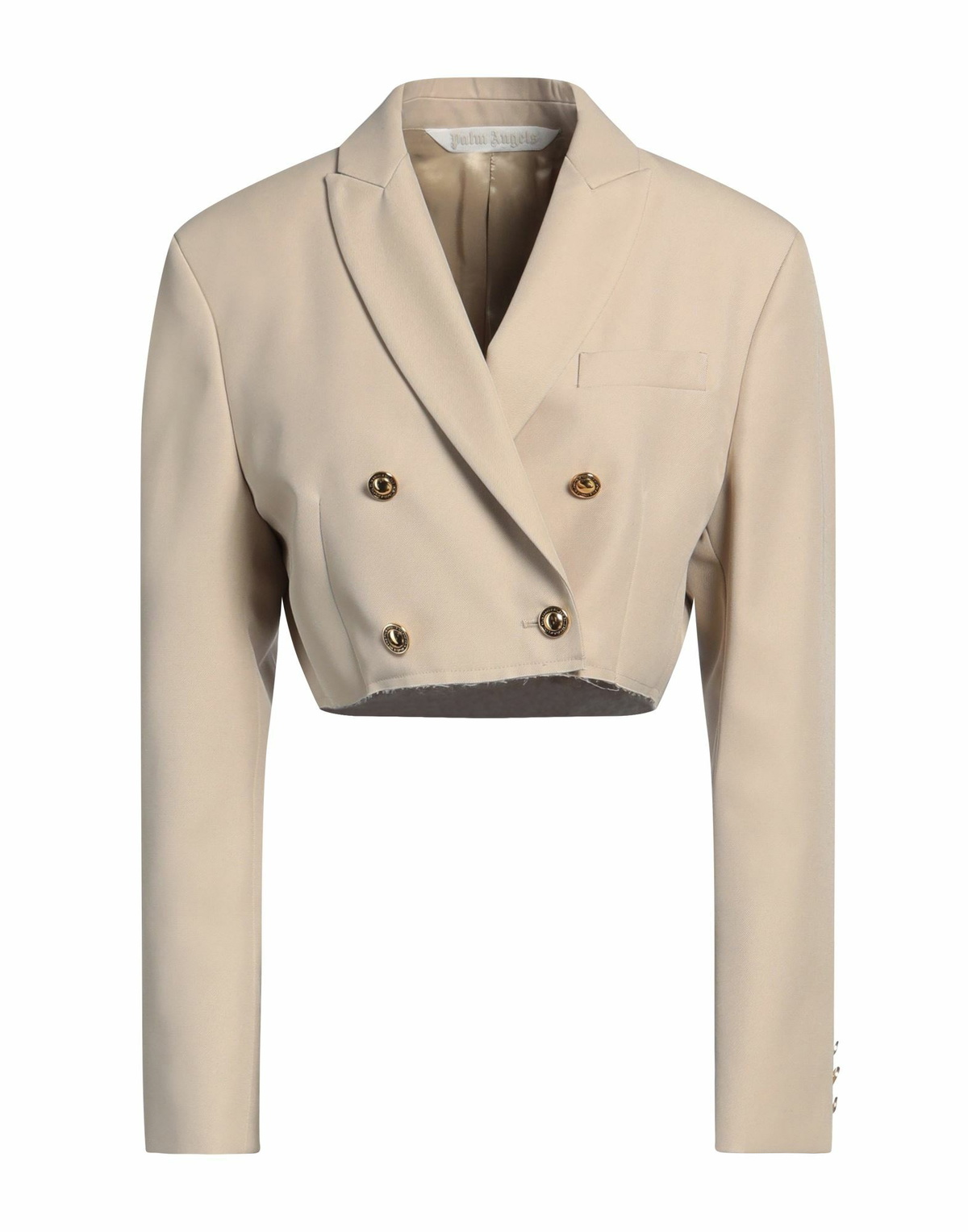 Palm Angels Womens Jacket in Beige