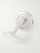 Deakin & Francis - Mother-of-Pearl and Sterling Silver Cufflinks