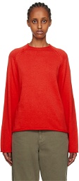 Stüssy Red Exposed Seam Sweatshirt