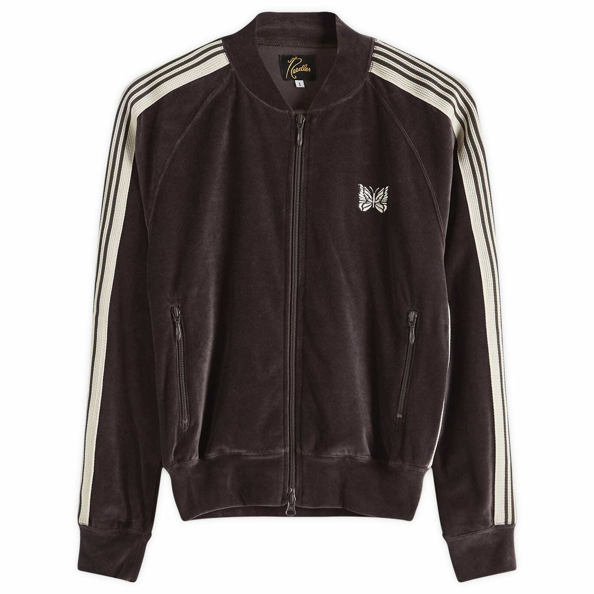 Needles Women's Poly Smooth Track Jacket in Navy Needles