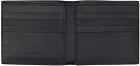 Lanvin Black Rubberized Logo Bifold Wallet