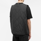 Nike Men's Life Woven Insulated Military Vest in Black