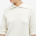 Samsøe Samsøe Women's Salou Knitted Polo Shirt Top in Solitary Star