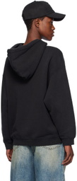 R13 Black 'New York' Hoodie