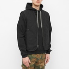 John Elliott Men's Paneled Deck Jacket Liner Vest in Black