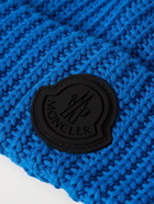 Moncler - Logo-Appliquéd Ribbed Cotton Beanie