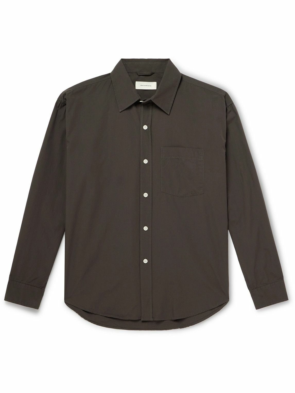 mfpen Men's Exact Shirt in Biscuit Check mfpen