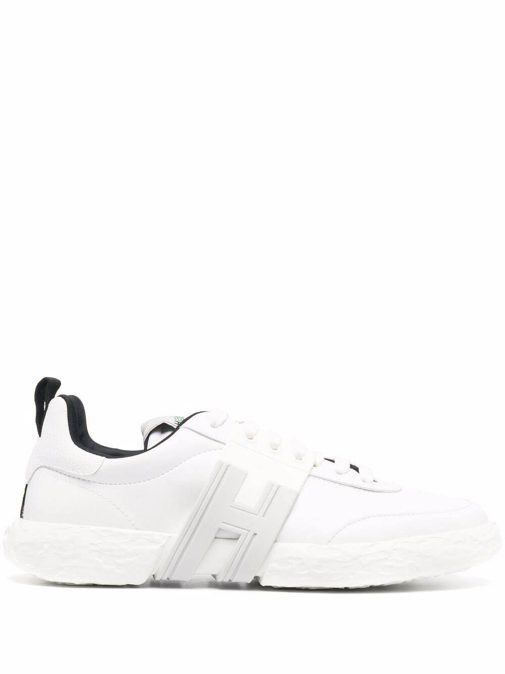 Baskets Hogan H5308 Pour Femme - Taille EU 37 - Couleur Blanc (BIANCO) - Cuir Et Tissu - Neuf Avec Emballage D'origine