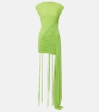 David Koma Ruched minidress