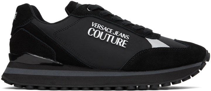 Photo: Versace Jeans Couture Black Spyke Sneakers