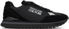 Versace Jeans Couture Black Spyke Sneakers