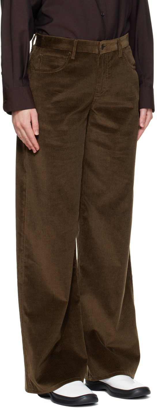 The Row Green Eglitta Trousers The Row