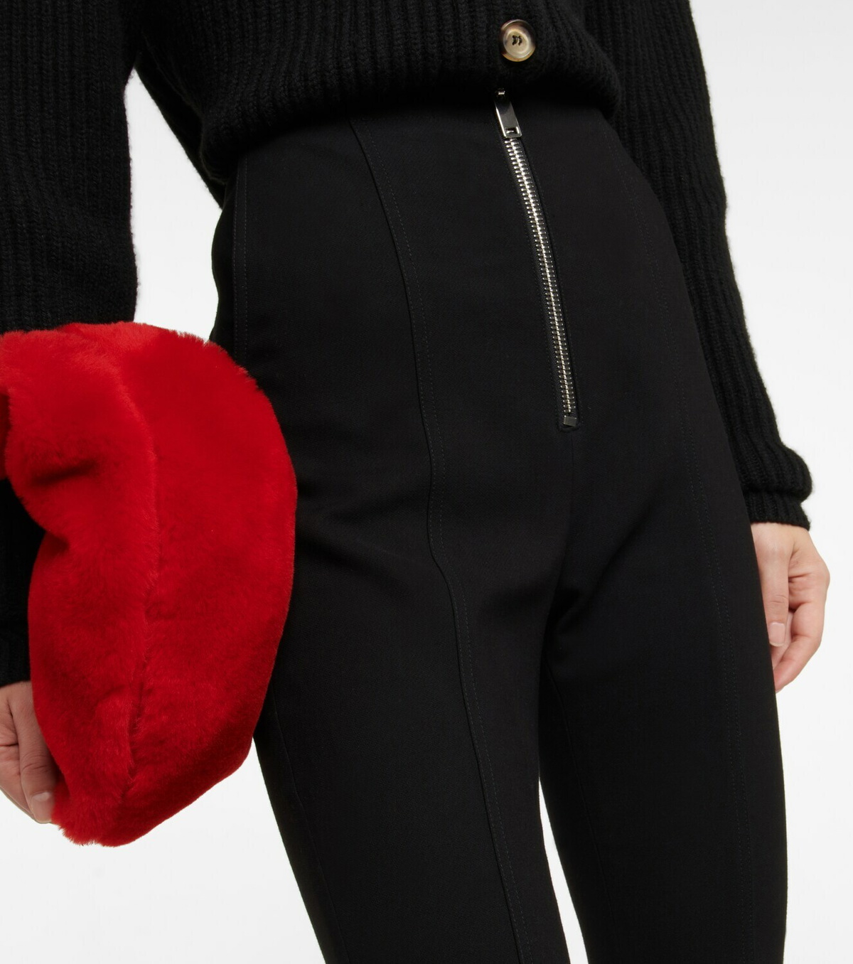 Khaite - Ezra high-rise stirrup pants