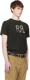 RRL Black Ranch Logo T-shirt