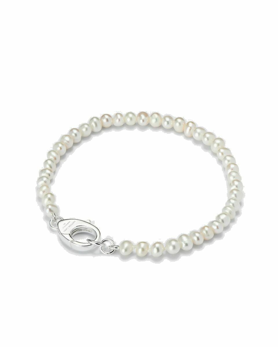 Photo: Hatton Labs Mini Pearl Bracelet Silver - Mens - Jewellery