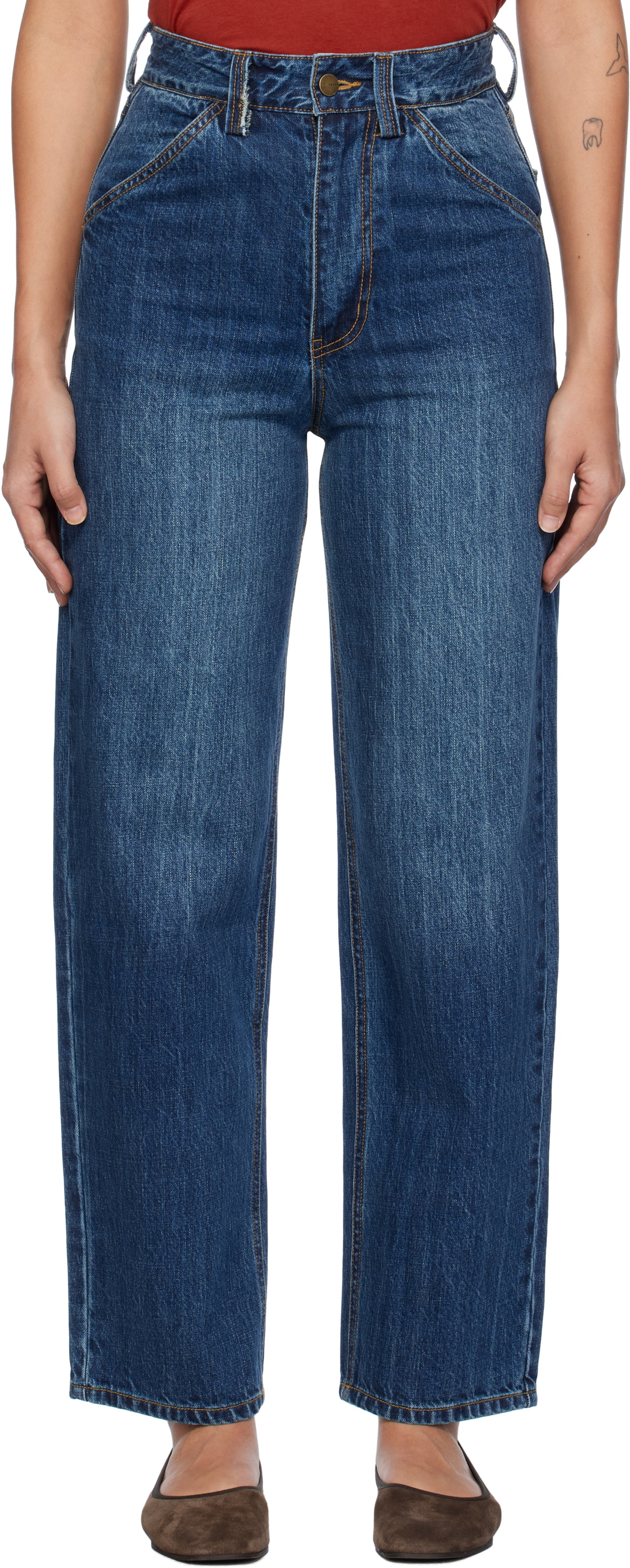 Carter Young Blue Washed Big Ben Jeans