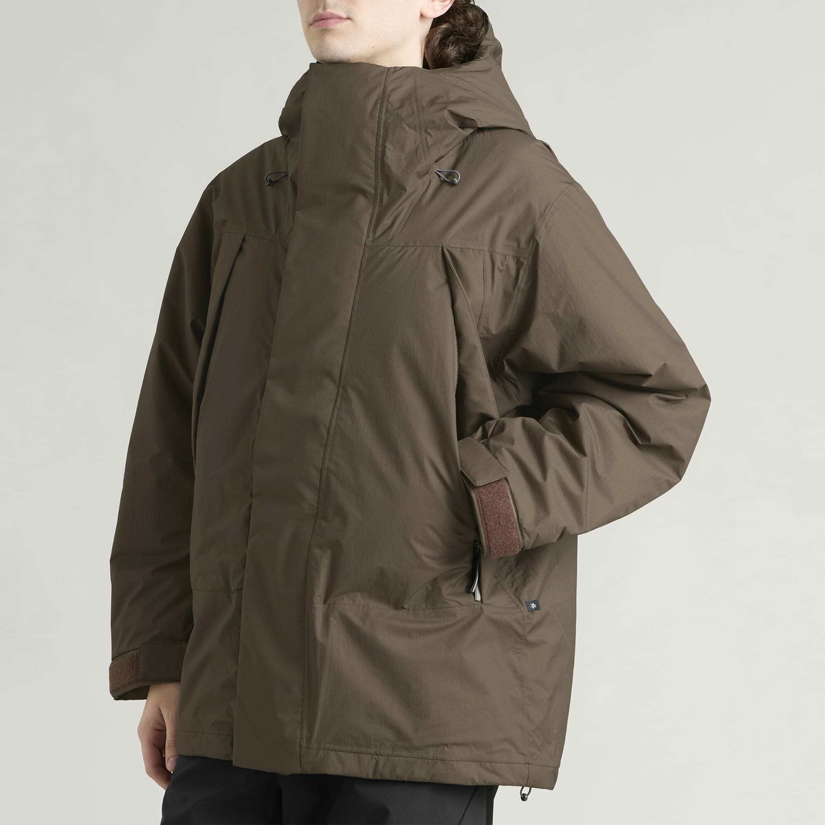 Goldwin Men's Glade Insulated Parka Jacket in Morel