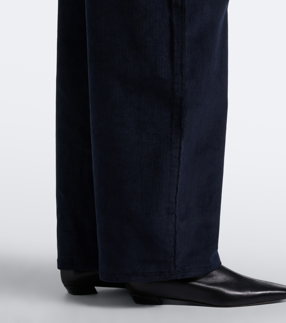 Róhe Berber cotton corduroy barrel-leg pants