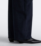 Róhe Berber cotton corduroy barrel-leg pants