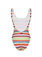 MC2 Saint Barth Woman Raschel Knit Scoopback One Piece Swimsuit Lora